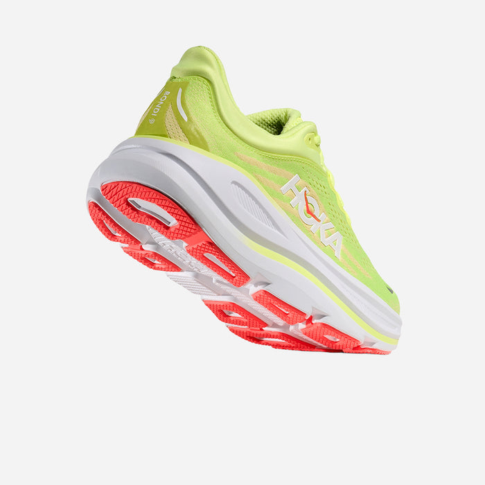 Giày Chạy Bộ Nữ HOKA Bondi 9 Wide - Xanh Lá - Supersports Vietnam
