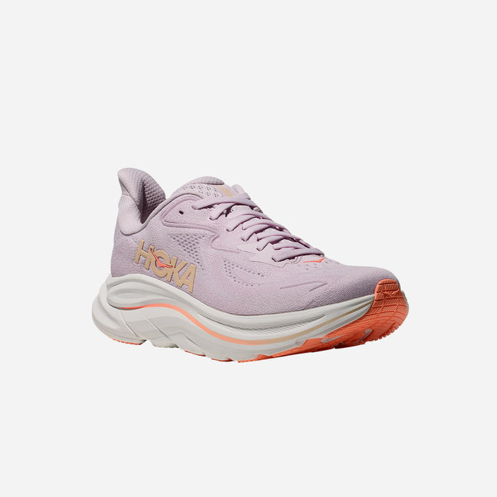 Giày Chạy Bộ Nữ HOKA Clifton 10 Wide - Tím - Supersports Vietnam