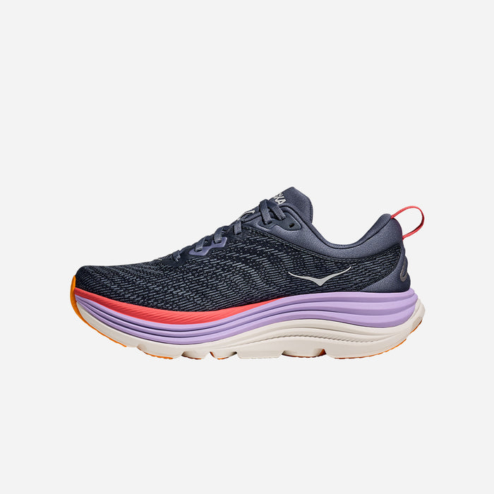 Giày Chạy Bộ Nữ HOKA Gaviota 5 Wide - Xanh Navy - Supersports Vietnam
