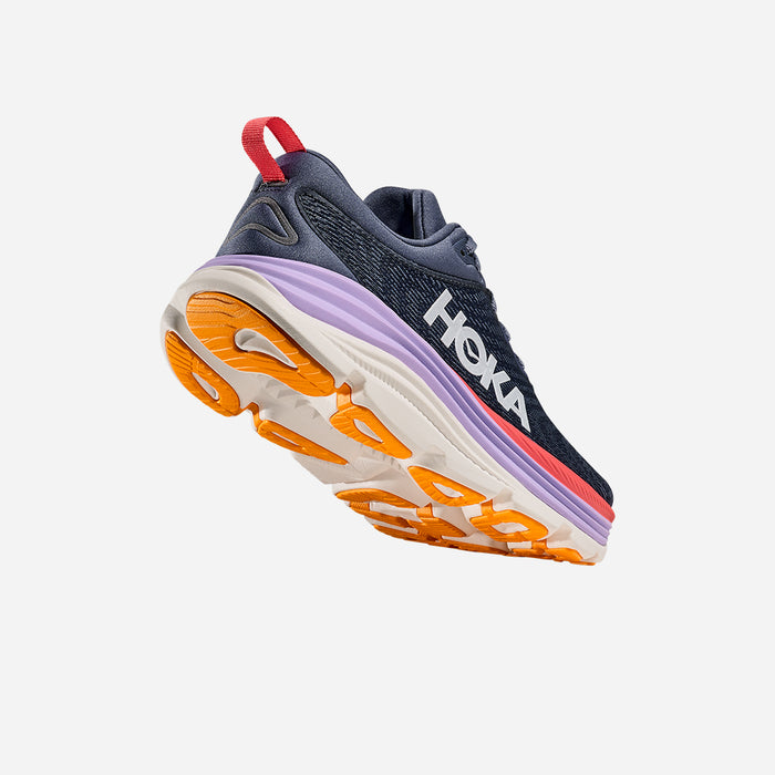 Giày Chạy Bộ Nữ HOKA Gaviota 5 Wide - Xanh Navy - Supersports Vietnam