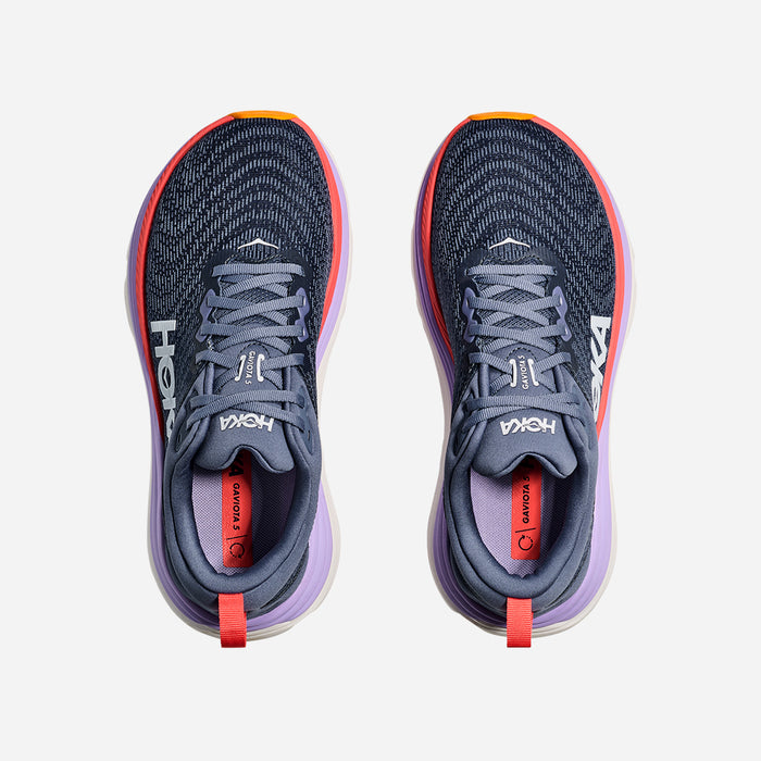 Giày Chạy Bộ Nữ HOKA Gaviota 5 Wide - Xanh Navy - Supersports Vietnam