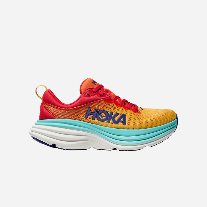Giày Chạy Bộ Nam HOKA Bondi 8 Wide - Cam - Supersports Vietnam
