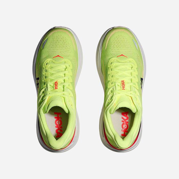 Giày Chạy Bộ Nam HOKA Bondi 9 Wide - Xanh Lá - Supersports Vietnam