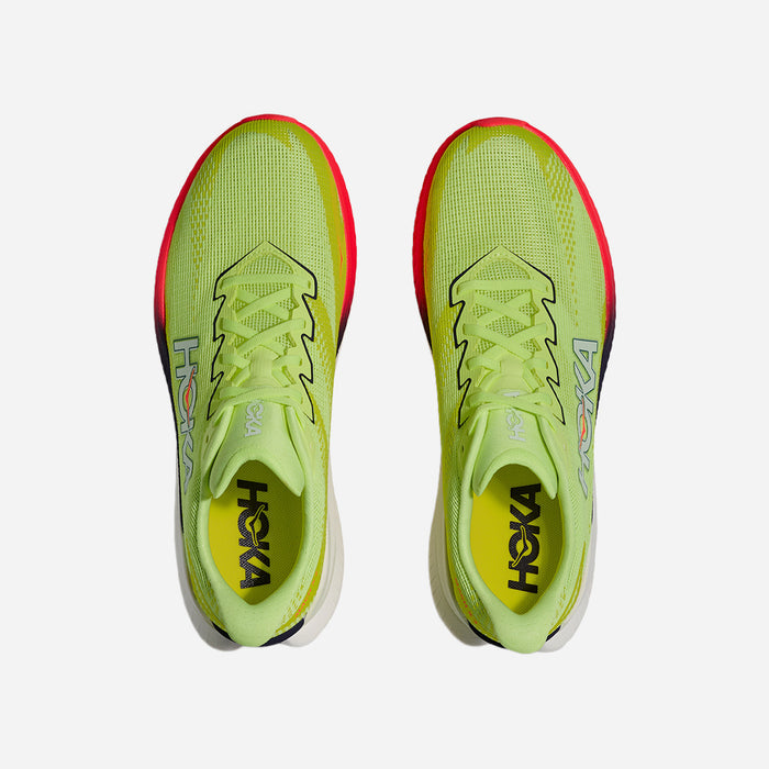 Giày Chạy Bộ Nam HOKA Mach X 3 Wide - Xanh Lá - Supersports Vietnam