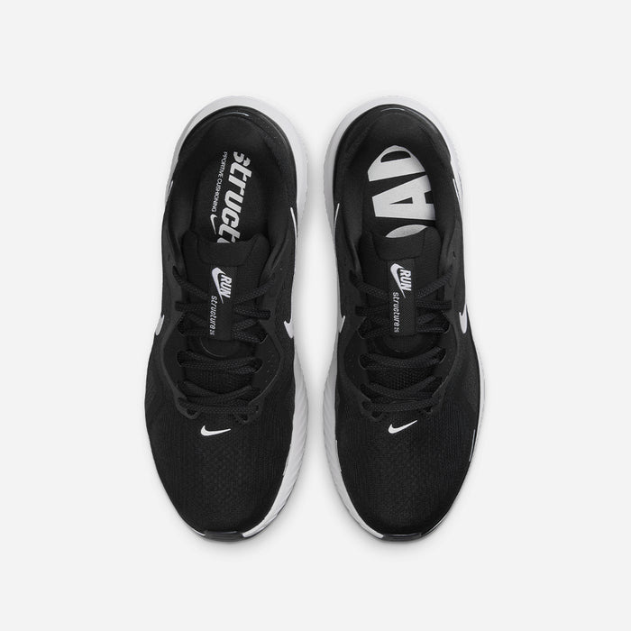 Giày Chạy Bộ Nam Nike Structure 26 Wide - Đen - Supersports Vietnam