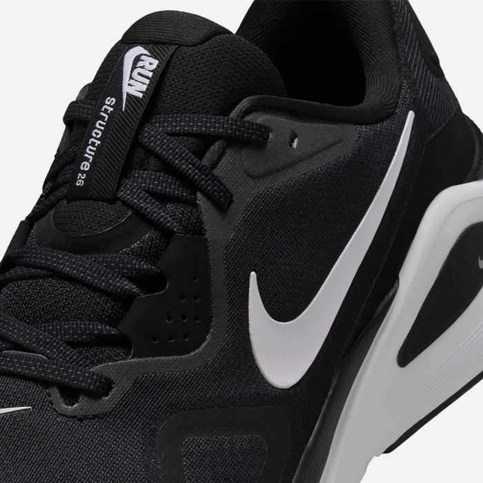Giày Chạy Bộ Nam Nike Structure 26 Wide - Đen - Supersports Vietnam