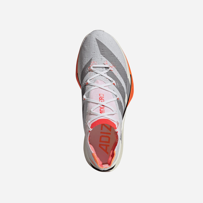 Giày Chạy Bộ Unisex Adidas Adizero Prime X3 Strung - Xám - Supersports Vietnam