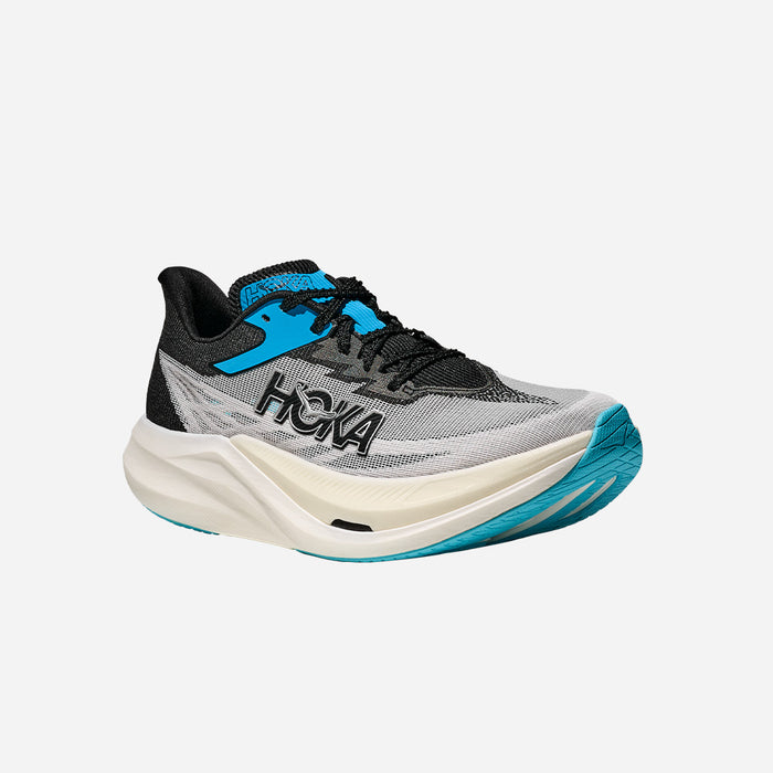Giày Chạy Bộ Unisex HOKA Rocket X 3 - Xám - Supersports Vietnam