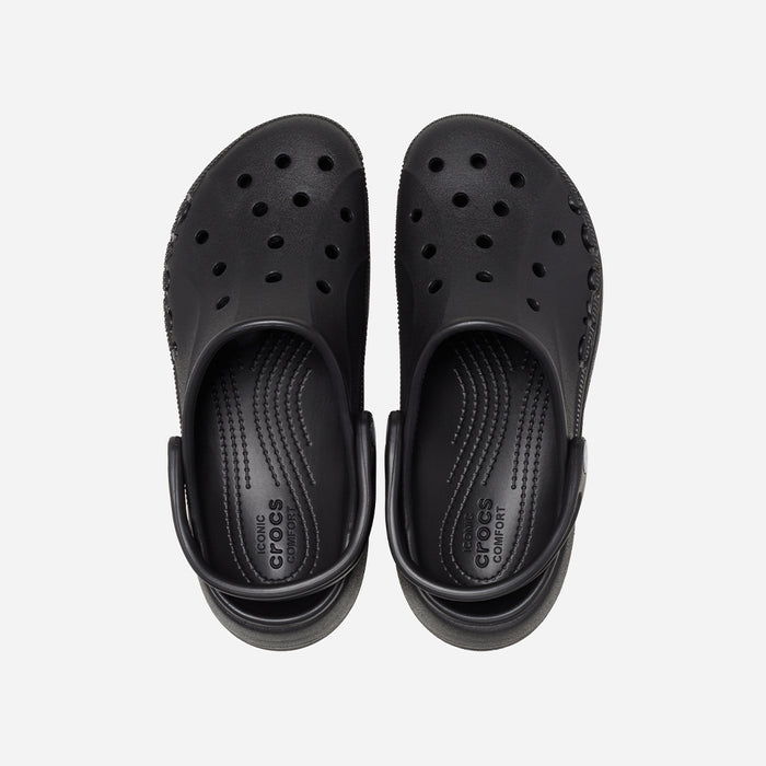 Giày Clog Nữ Crocs Baya Platform - Đen - Supersports Vietnam