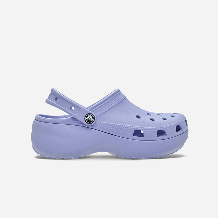 Giày Clog Nữ Crocs Classic Platform - Xanh Dương - Supersports Vietnam