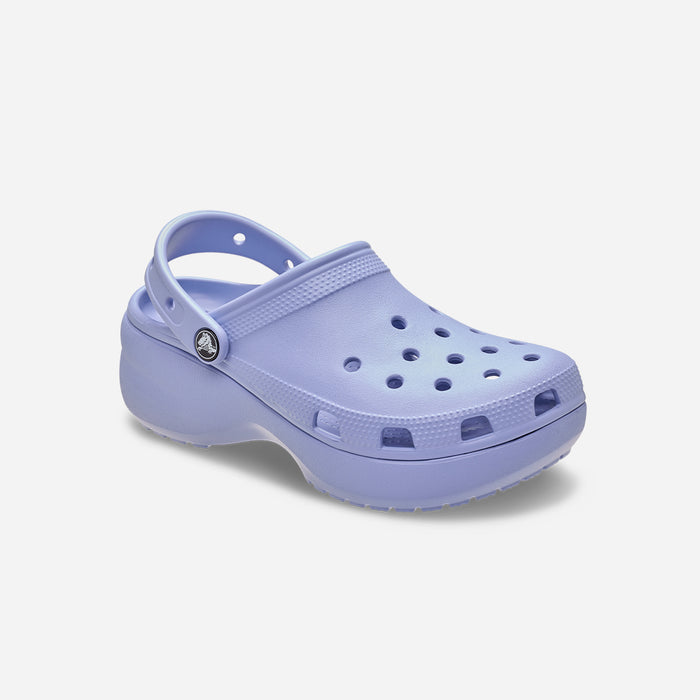 Giày Clog Nữ Crocs Classic Platform - Xanh Dương - Supersports Vietnam