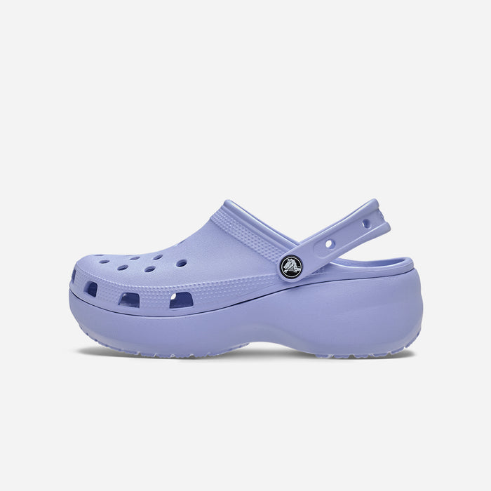 Giày Clog Nữ Crocs Classic Platform - Xanh Dương - Supersports Vietnam