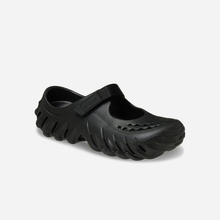 Giày Clog Nữ Crocs Echo Mary Jane - Đen - Supersports Vietnam