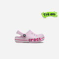 Giày Clog Trẻ Em Crocs Bayaband - Hồng - Supersports Vietnam