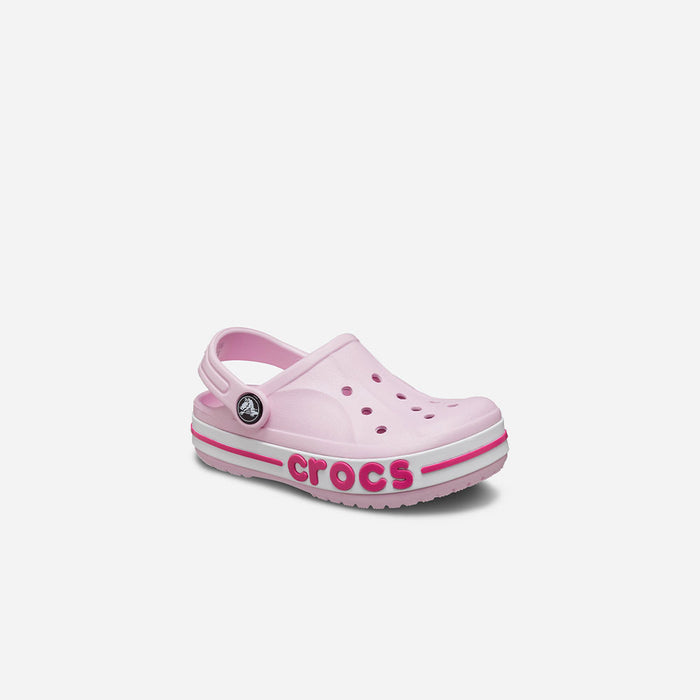 Giày Clog Trẻ Em Crocs Bayaband - Hồng - Supersports Vietnam