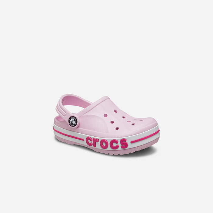 Giày Clog Trẻ Em Crocs Bayaband - Hồng - Supersports Vietnam