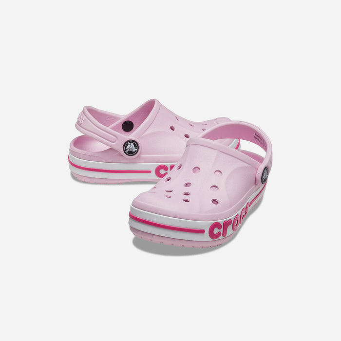 Giày Clog Trẻ Em Crocs Bayaband - Hồng - Supersports Vietnam