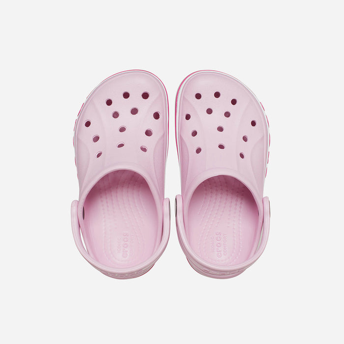 Giày Clog Trẻ Em Crocs Bayaband - Hồng - Supersports Vietnam