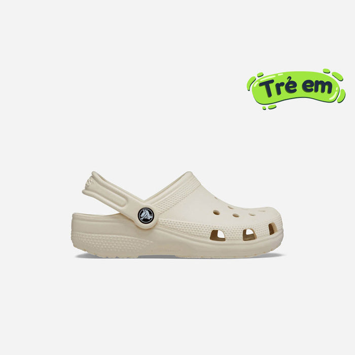 Giày Clog Trẻ Em Crocs Classic - Be - Supersports Vietnam