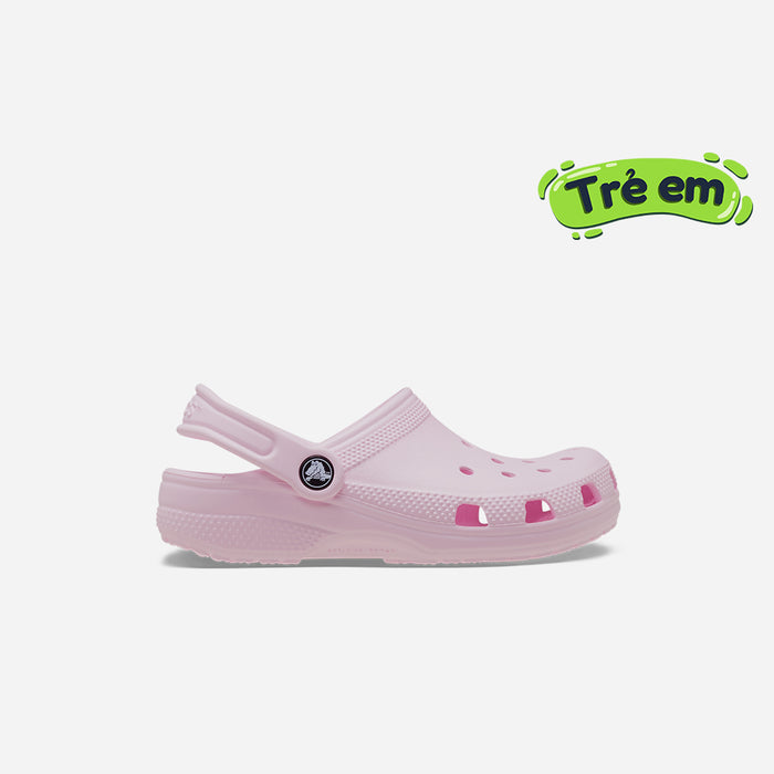 Giày Clog Trẻ Em Crocs Classic - Hồng - Supersports Vietnam