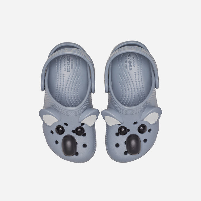 Giày Clog Trẻ Em Crocs Iam Koala Classic - Xám - Supersports Vietnam