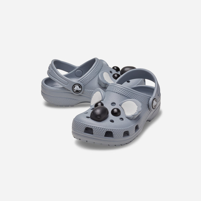 Giày Clog Trẻ Em Crocs Iam Koala Classic - Xám - Supersports Vietnam