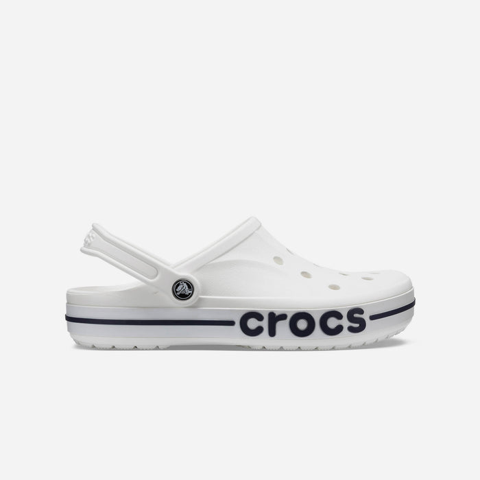 Giày Clog Unisex Crocs Bayaband - Trắng - Supersports Vietnam