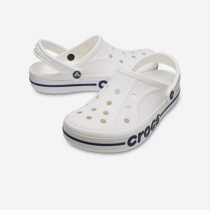 Giày Clog Unisex Crocs Bayaband - Trắng - Supersports Vietnam