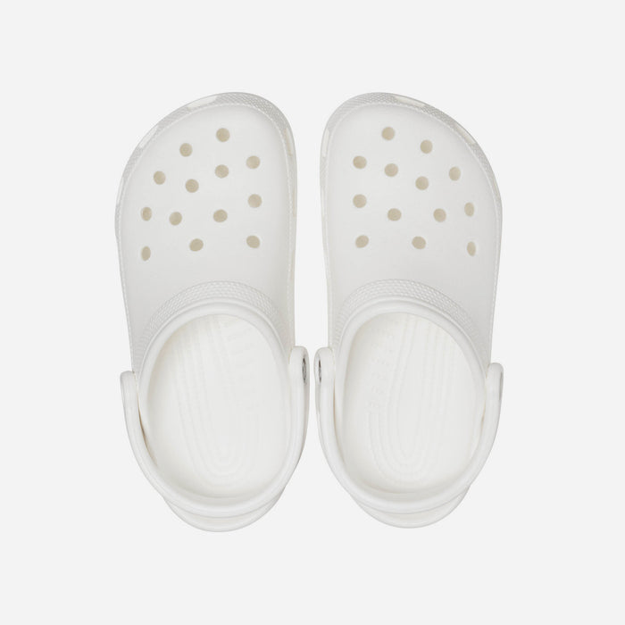 Giày Clog Unisex Crocs Classic - Trắng - Supersports Vietnam