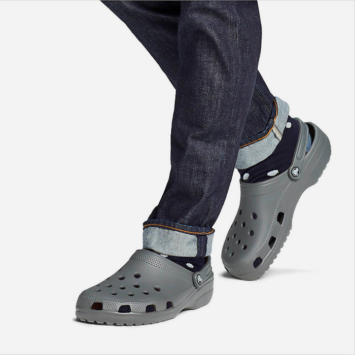 Giày Clog Unisex Crocs Classic - Xám - Supersports Vietnam