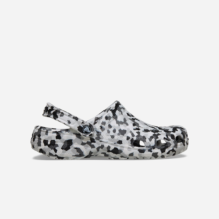 Giày Clog Unisex Crocs Classic Confetti - Đen - Supersports Vietnam