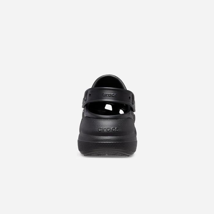 Giày Clog Unisex Crocs Classic Crush - Đen - Supersports Vietnam