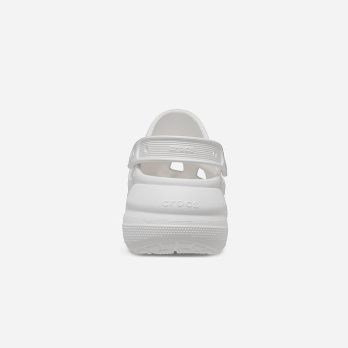Giày Clog Unisex Crocs Classic Crush - Trắng - Supersports Vietnam