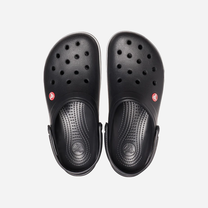 Giày Clog Unisex Crocs Crocband - Đen - Supersports Vietnam