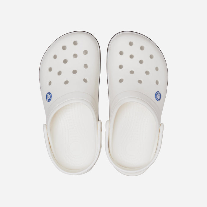 Giày Clog Unisex Crocs Crocband - Trắng - Supersports Vietnam