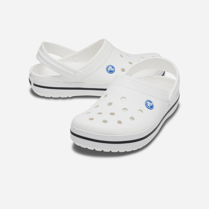 Giày Clog Unisex Crocs Crocband - Trắng - Supersports Vietnam
