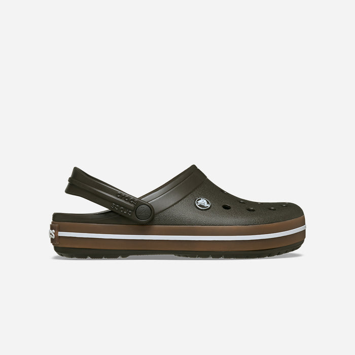 Giày Clog Unisex Crocs Crocband Gum - Nâu - Supersports Vietnam