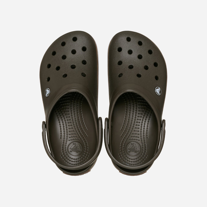 Giày Clog Unisex Crocs Crocband Gum - Nâu - Supersports Vietnam