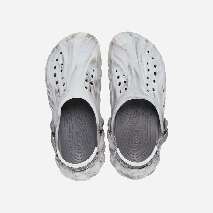 Giày Clog Unisex Crocs Echo - Xám - Supersports Vietnam