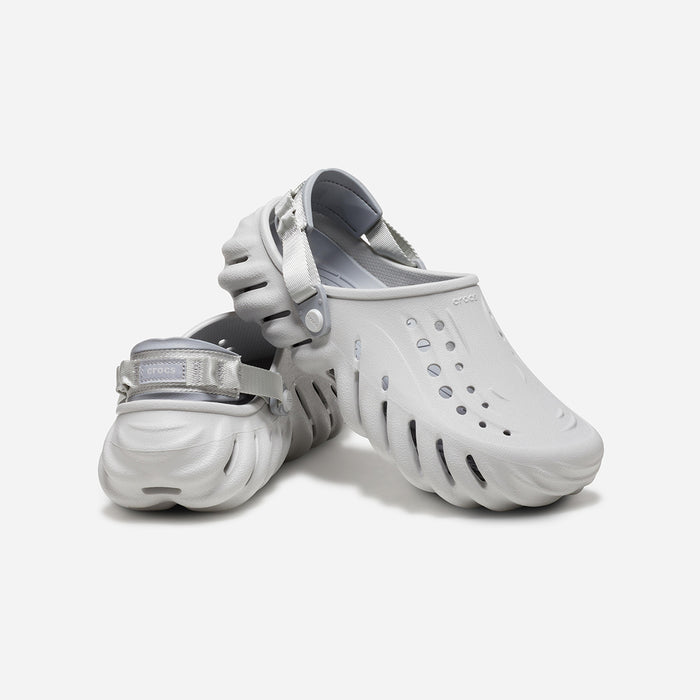 Giày Clog Unisex Crocs Echo Clog - Xám - Supersports Vietnam