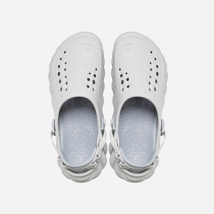Giày Clog Unisex Crocs Echo Clog - Xám - Supersports Vietnam