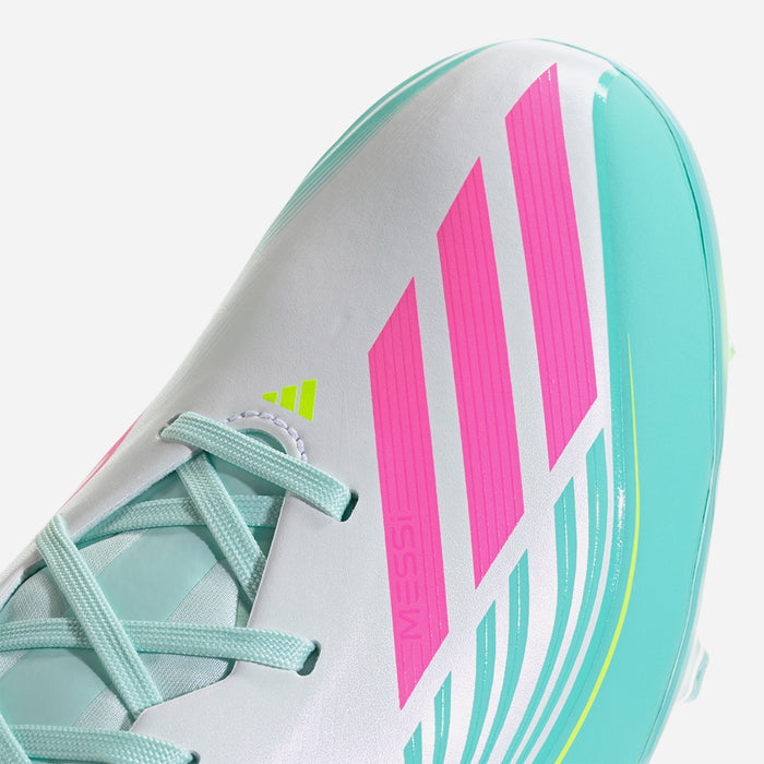 Giày Đá Bóng Dành Cho Sân Cỏ Tự Nhiên Nam Adidas F50 Messi League - Xanh Mint - Supersports Vietnam