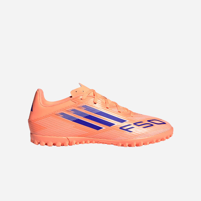 Giày Đá Bóng Sân Cỏ Nhân Tạo Nam Adidas F50 Club - Cam San Hô - Supersports Vietnam