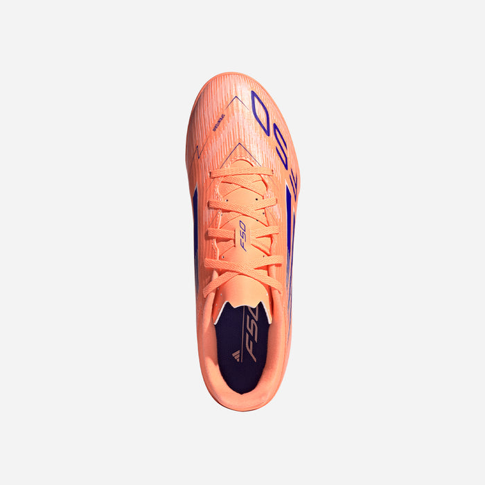 Giày Đá Bóng Sân Cỏ Nhân Tạo Nam Adidas F50 Club - Cam San Hô - Supersports Vietnam