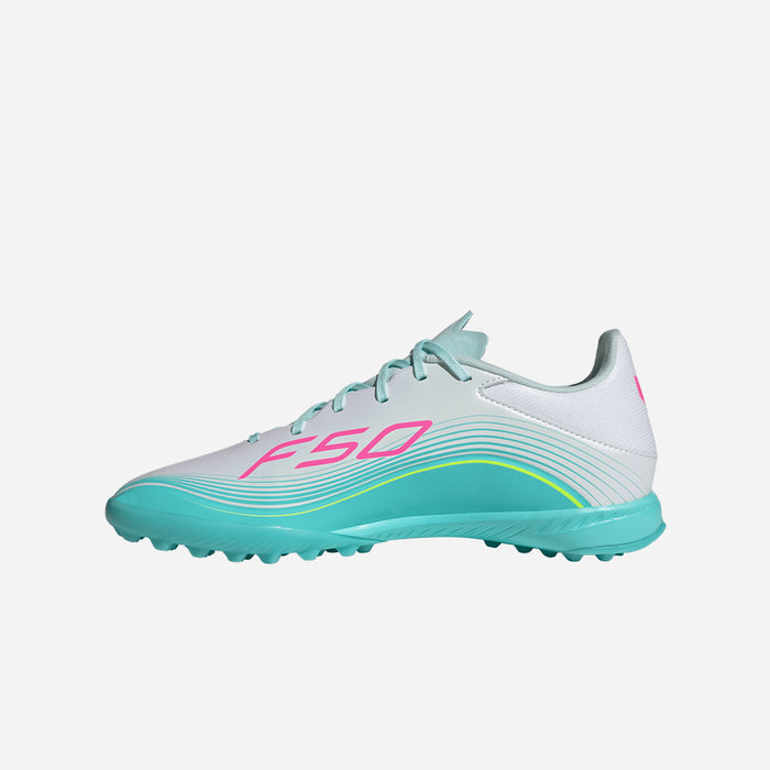 Giày Đá Bóng Sân Cỏ Nhân Tạo Nam Adidas F50 Messi League - Xanh Mint - Supersports Vietnam