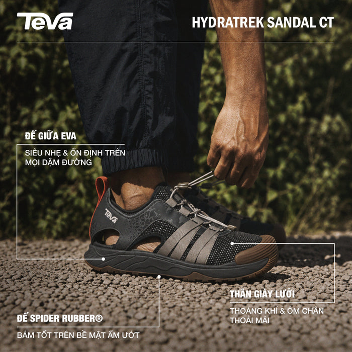 Giày Sandal Nam Teva Hydratrek Ct - Đen - Supersports Vietnam