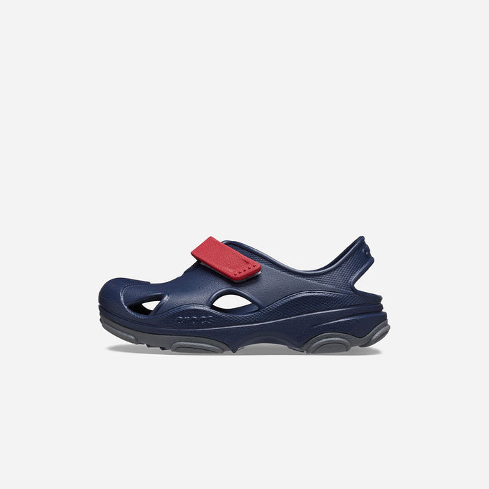 Giày Sandals Trẻ Em Crocs Toddler All-Terrain Fisherman - Xanh Navy - Supersports Vietnam