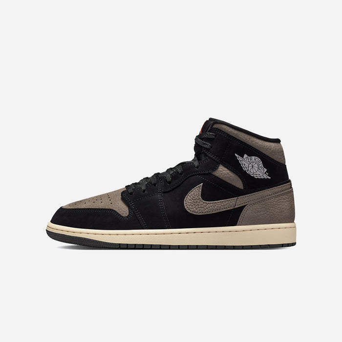 Giày Sneaker Nam Nike Air Jordan 1 Mid Se - Nâu - Supersports Vietnam
