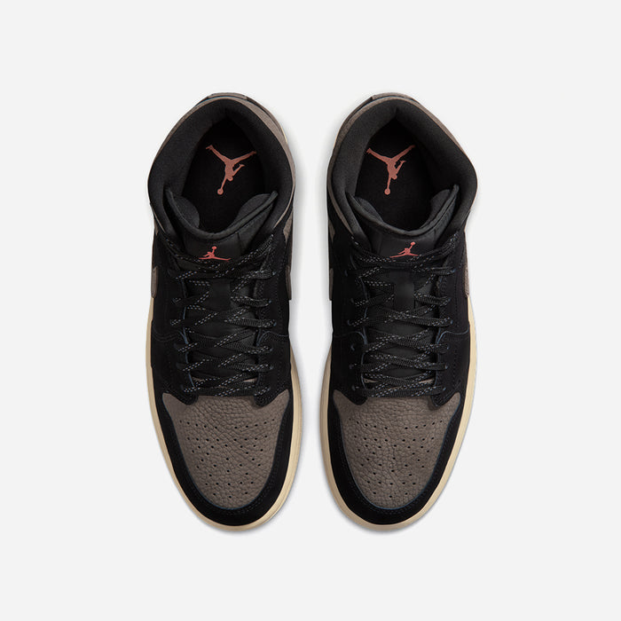 Giày Sneaker Nam Nike Air Jordan 1 Mid Se - Nâu - Supersports Vietnam