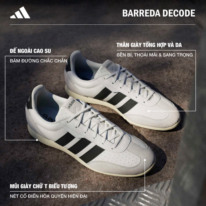 Giày Sneaker Nam Adidas Barreda Lo - Be - Supersports Vietnam